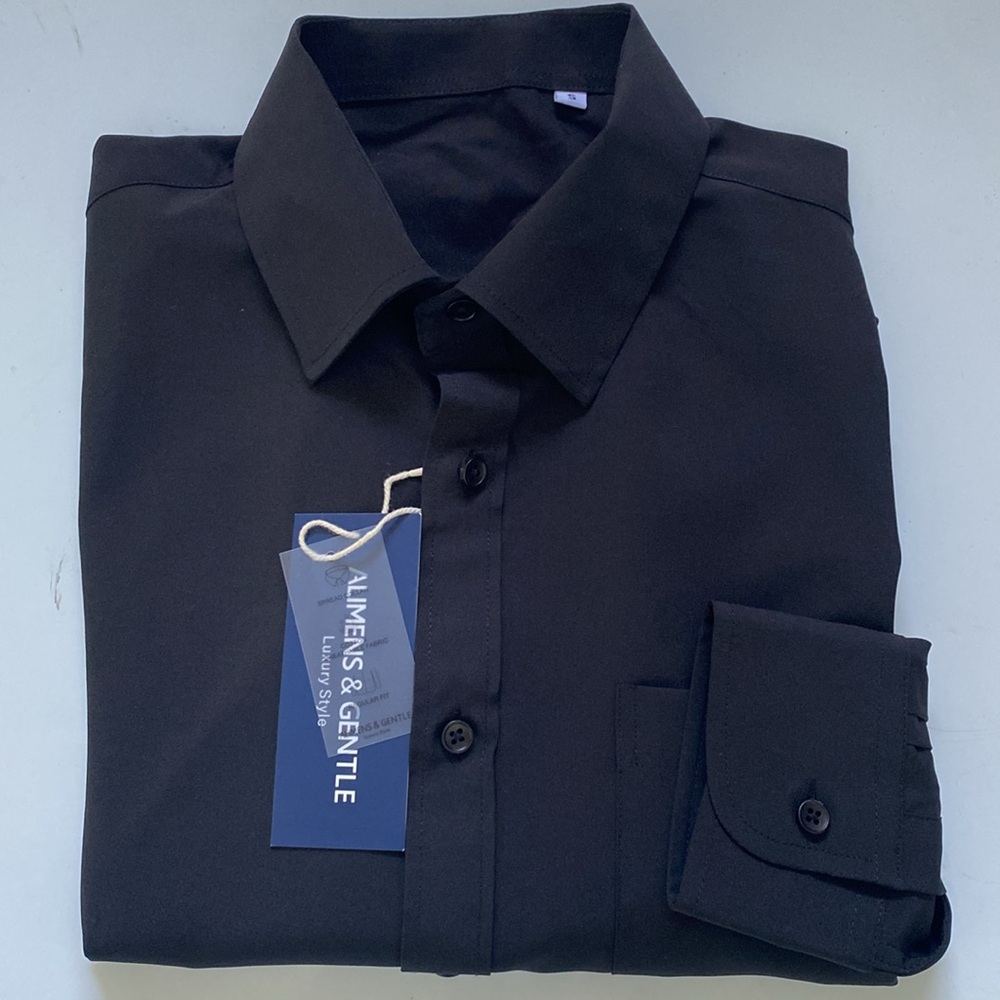 Alimens & Gentle Men’s Dress shirt Long Sleeve small